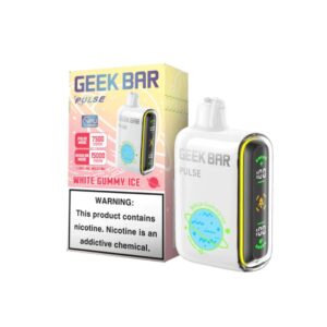 white gummy ice geek bar review